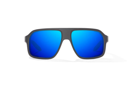 Bajio Cocho - Glass - Graphite Black Blue Mirror