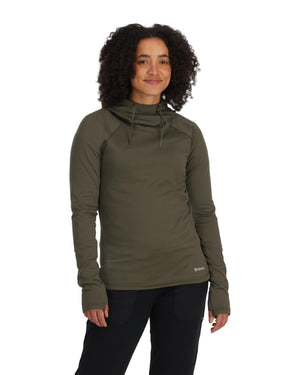 Simms Womens Heavyweight Baselayer Hoody - Loden