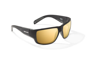 Bajio Piedra - Glass - Black Matte Yellow Mirror