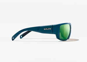 Bajio Piedra - Glass - Blue Vin Matte Green Mirror