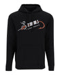 Simms Hook and Loop Hoody - Black