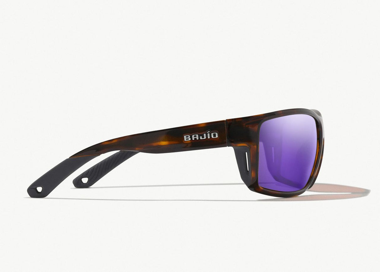 Bajio Bales Beach - Polycarbonate - Dark Tort Gloss Violet Mirror