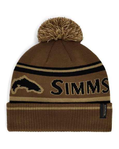 Simms Tip-Up Pom Beanie - Jasper