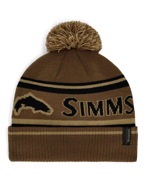 Simms Tip-Up Pom Beanie - Jasper