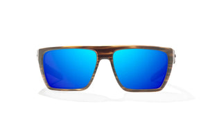 Bajio Zapata - Polycarbonate - Brown Grass Matte Blue Mirror
