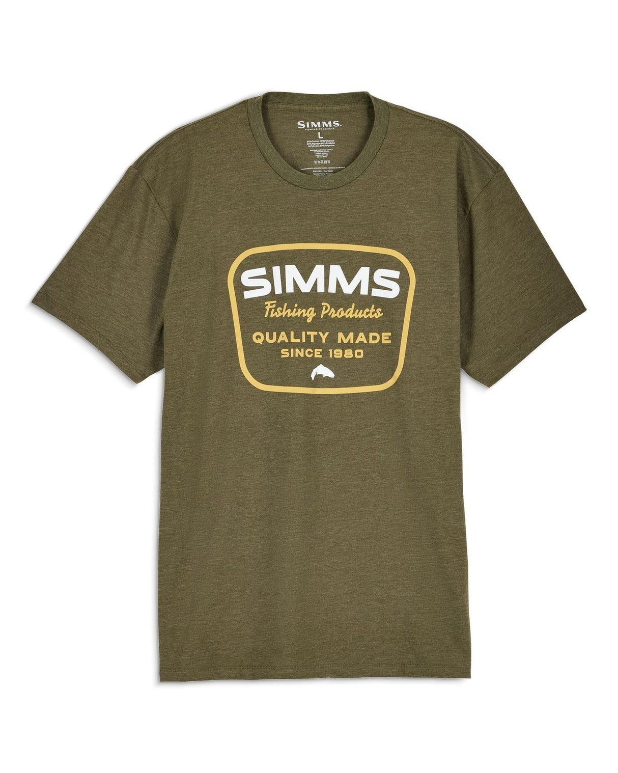 Simms Stamp Lock T-shirt - Military Heather