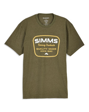 Simms Stamp Lock T-shirt - Military Heather