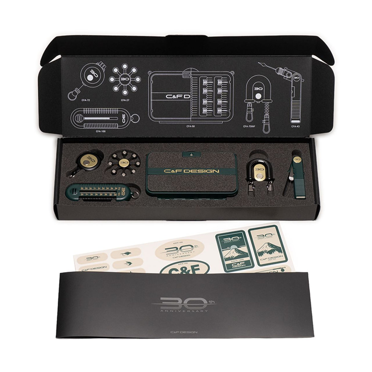 C&F Design 30th Anniversary Assortment - Anniversary Green