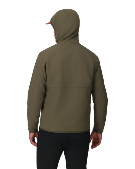 Simms Strata 330 Half-Zip Hoody - Loden