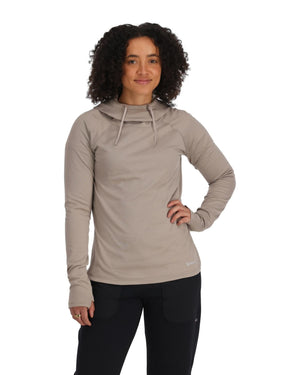 Simms Womens Heavyweight Baselayer Hoody - Dolomite