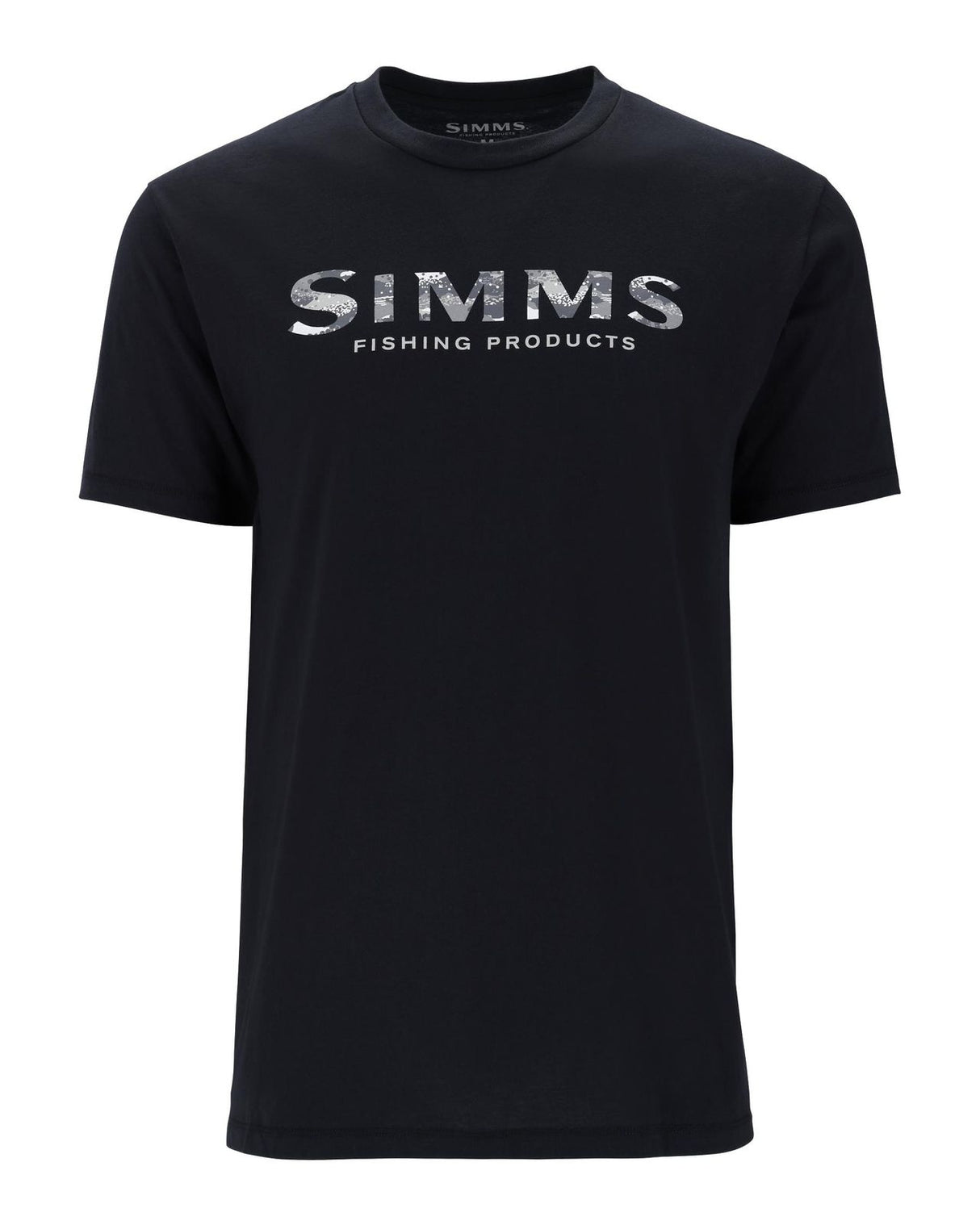 Simms Shroud Fill Logo T-Shirt - Black
