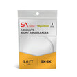 Scientific Anglers Absolute Right Angle leader 9' - Clear