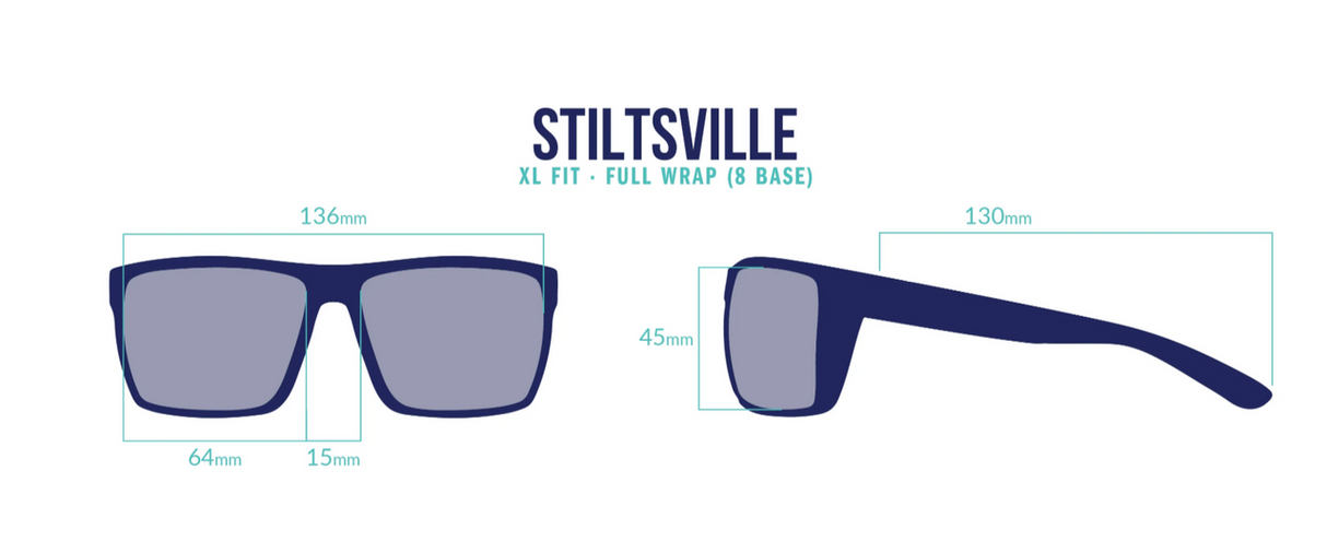 Bajio Stiltsville - Polycarbonate - Black Matte Yellow