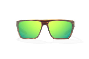 Bajio Zapata - Polycarbonate - Brown Grass Matte Green Mirror