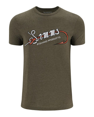 Simms Hook & Loop T-Shirt - Military Heather