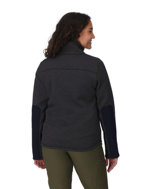 Simms Women's Harbor Fleece - Black Heather