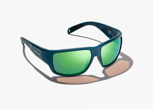 Bajio Piedra - Polycarbonate - Blue Vin Matte Green Mirror