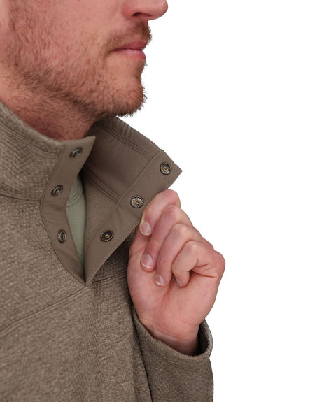 Simms Harbour Sweater - Sturgeon Heather