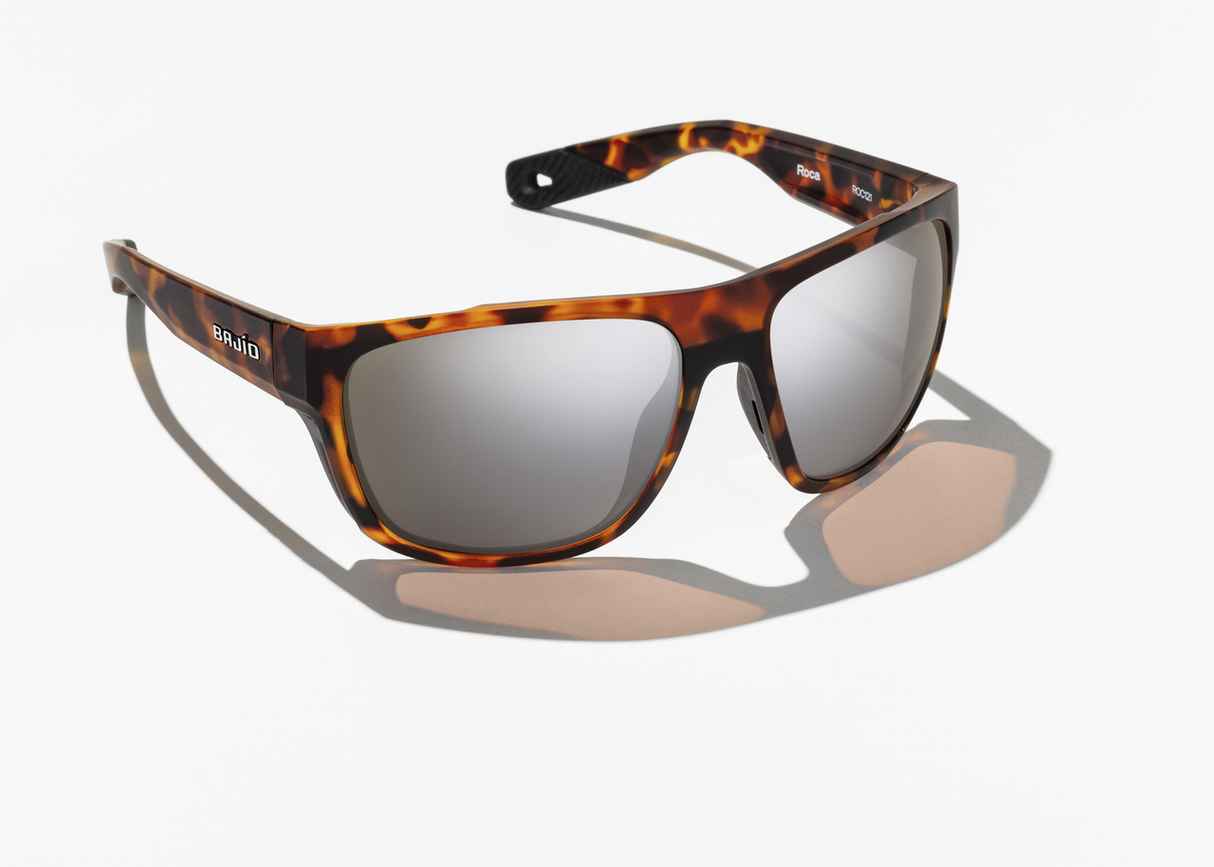 Bajio Las Rocas - Polycarbonate - Brown Tort Matte Silver Mirror