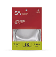 Scientific Anglers Mastery Trout Leader 9' 3-pk - Clear