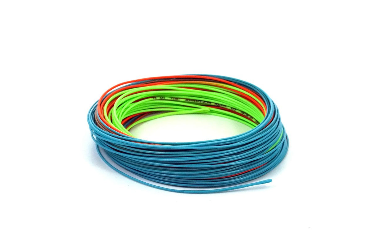 Scientific Anglers Amplitude Smooth Infinity Instructor - Celestial Blue/Satin Orange/Optic Green