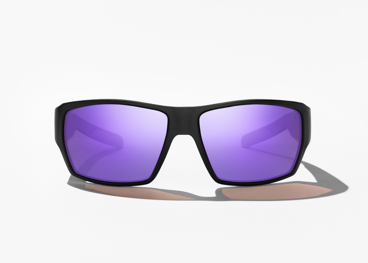 Bajio Vega - Polycarbonate - Black Matte Violet Mirror