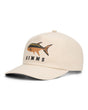 Simms Double Haul Cap - Burnished Clay Nomad Fish