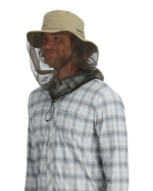 Simms Bugstopper Net Sombrero - Stone