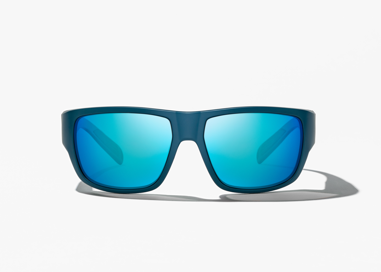 Bajio Piedra - Glass - Blue Vin Matte Blue Mirror