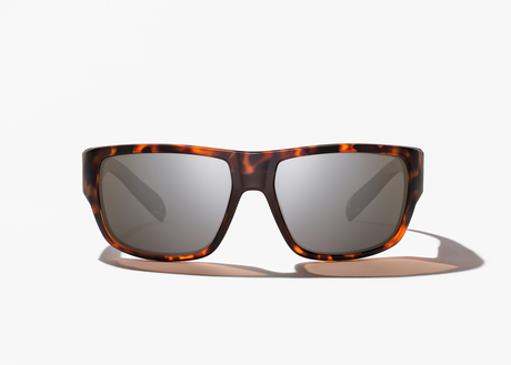 Bajio Piedra - Polycarbonate - Dark Tort Matte Silver Mirror
