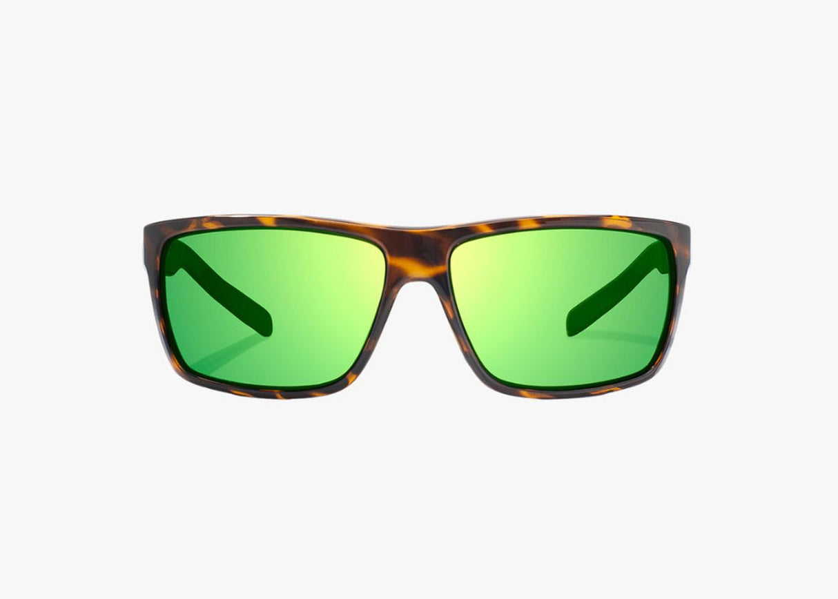 Bajio Sigs - Glass - Brown Tort Gloss Green Mirror
