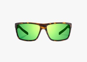 Bajio Sigs - Glass - Brown Tort Gloss Green Mirror
