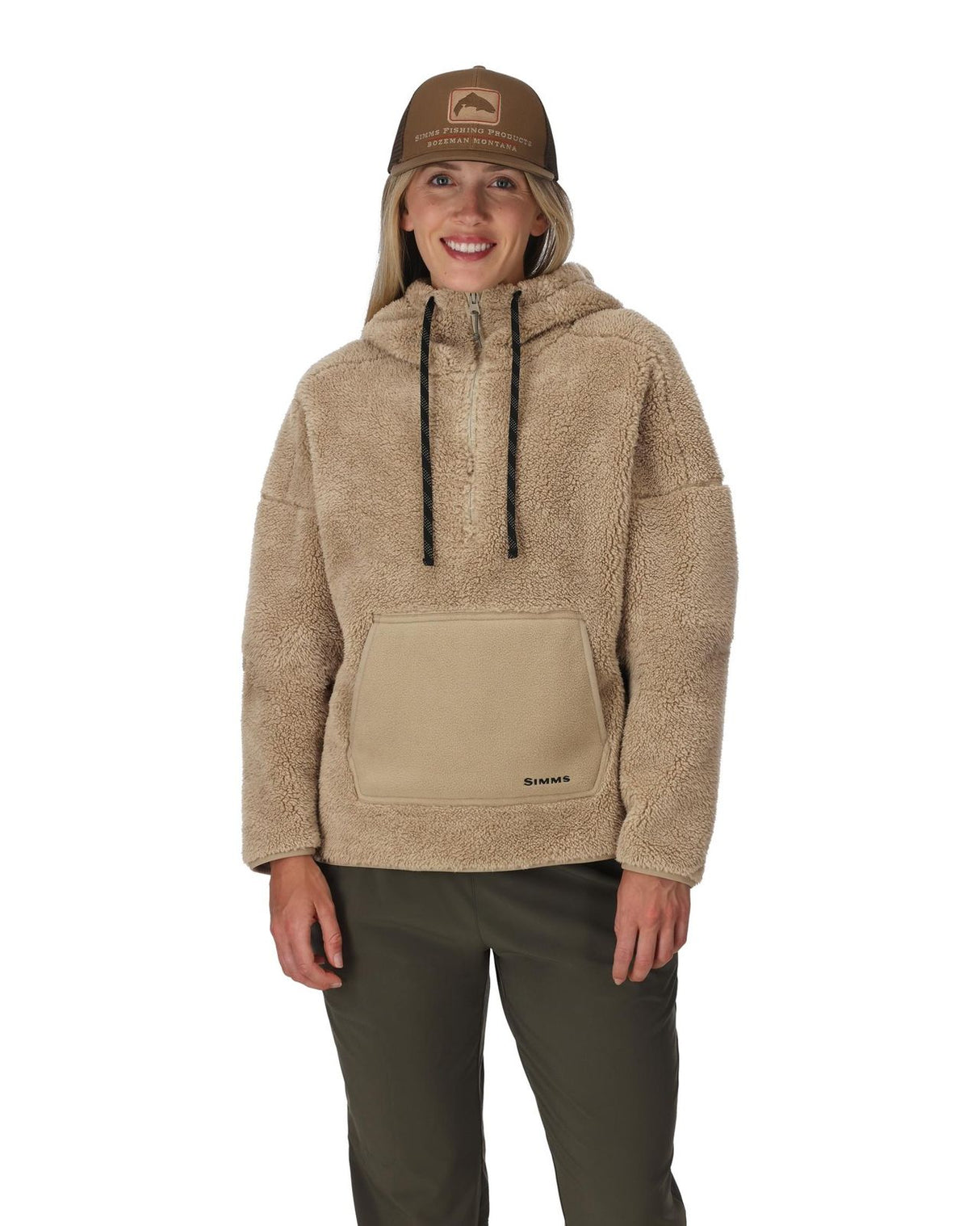 Simms Women's Coldweather Fleece - Stone