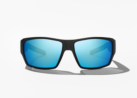 Bajio Vega - Polycarbonate - Black Matte Blue Mirror