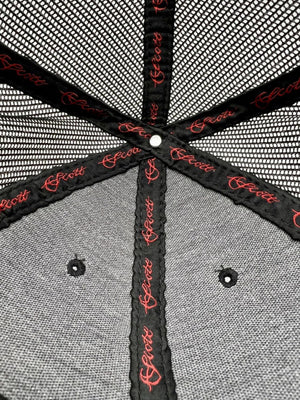 Scott Fly Rod Co. All Black out Mesh Hat - Black