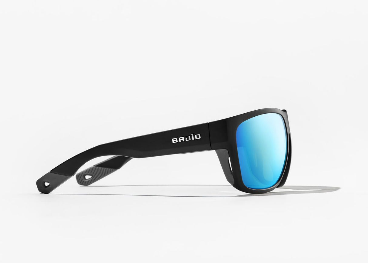 Bajio Las Rocas - Polycarbonate - Black Matte Blue Mirror