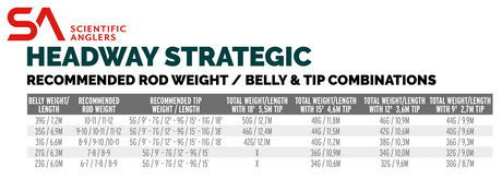 Scientific Anglers Headway Strategic Sink 3/ Sink 5 - Dk.Green/Charcoal