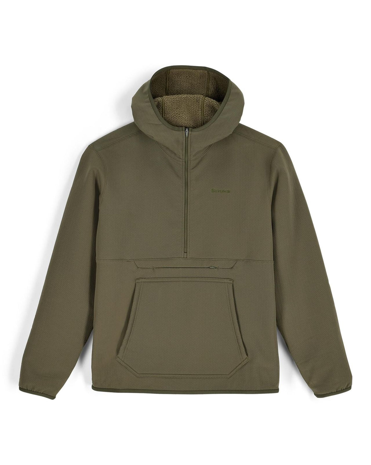 Simms Strata 330 Half-Zip Hoody - Loden