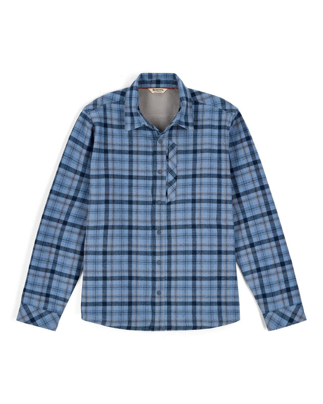 Simms Coldweather Shacket - Schooner Plaid: Albacore