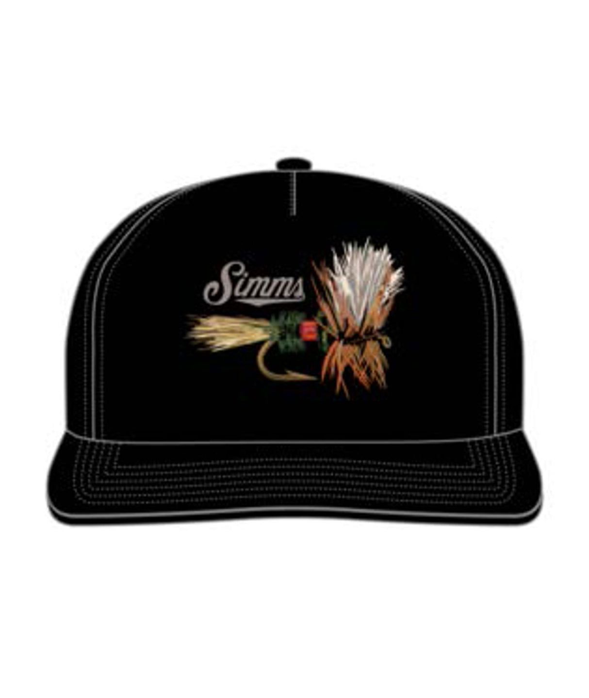 Simms Double Haul Cap - Black Royal Wulff