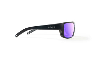 Bajio Rigolets - Polycarbonate - Black Matte Violet Mirror