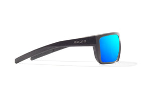 Bajio Zapata - Glass - Matte Black Blue Mirror