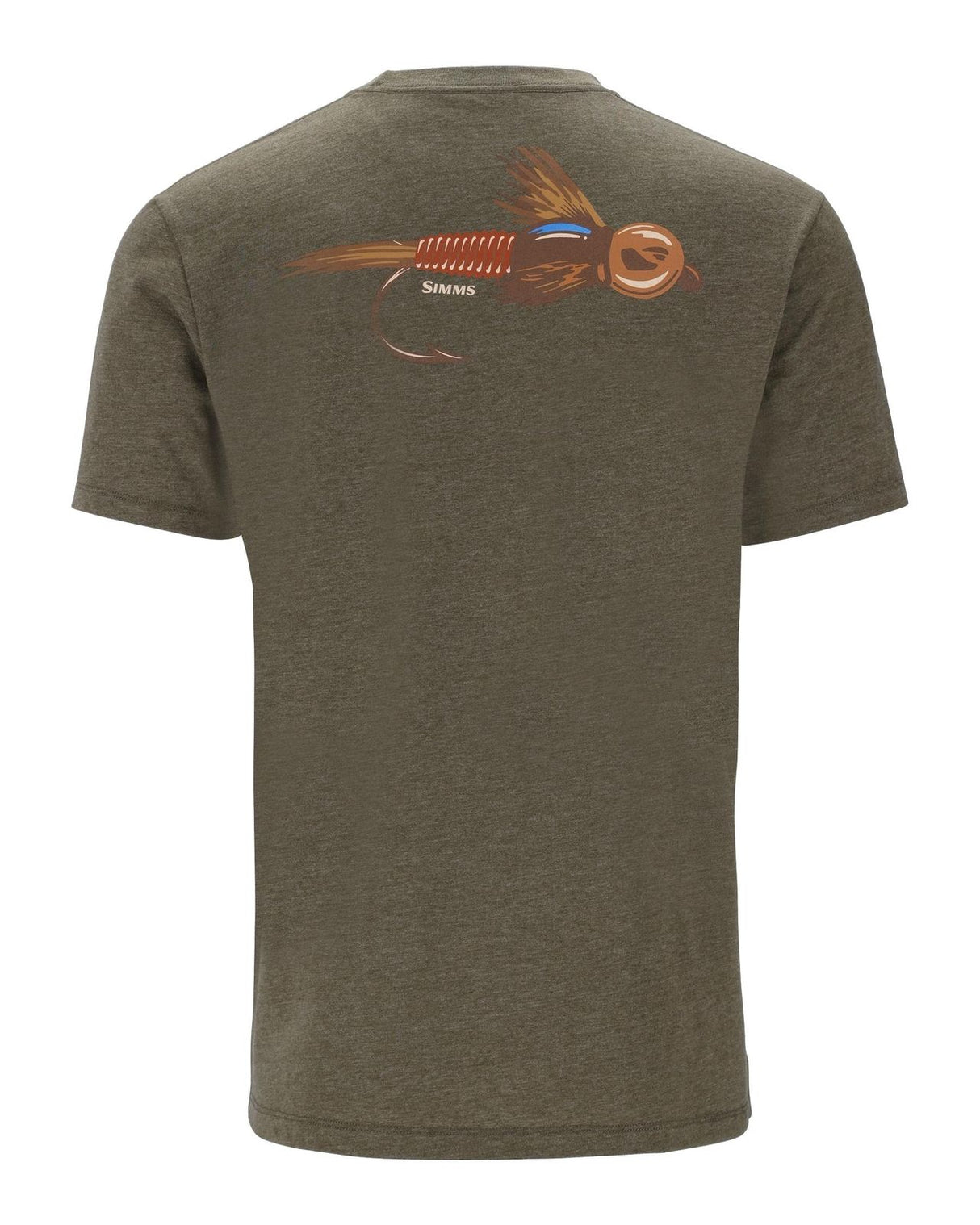 Simms Let It Fly T-Shirt - Military Heather