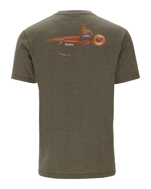 Simms Let It Fly T-Shirt - Military Heather