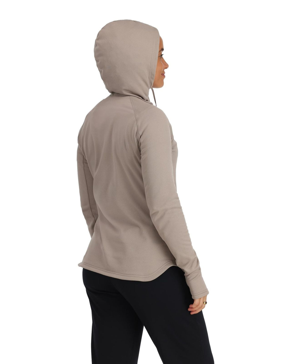 Simms Womens Heavyweight Baselayer Hoody - Dolomite