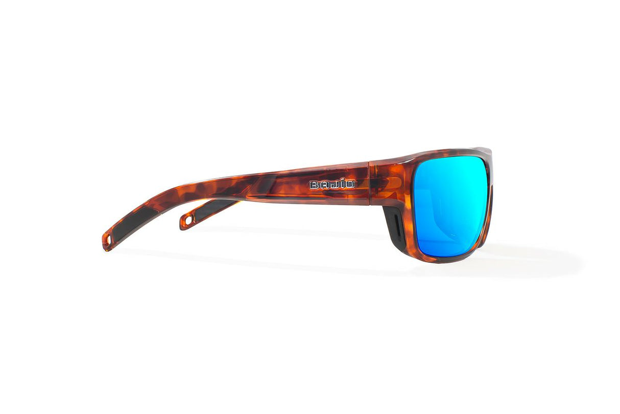 Bajio Rigolets - Polycarbonate - Brown Tort Gloss Blue Mirror