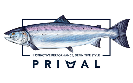 Primal Artist Tee Salmon - White