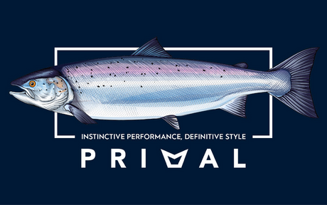Primal Artist Tee Salmon - Navy
