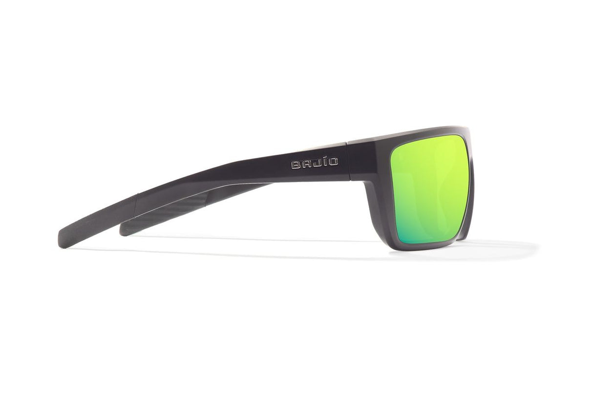 Bajio Zapata - Glass - Matte Black Green Mirror