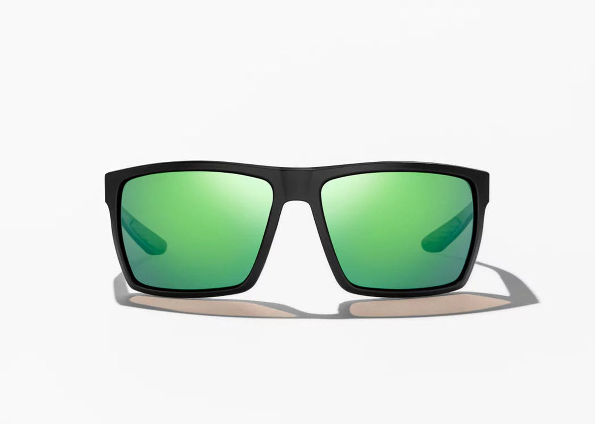 Bajio Stiltsville - Glass - Black Matte Green Mirror